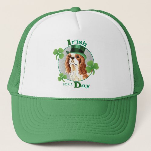 St Patricks Day Cavalier Trucker Hat