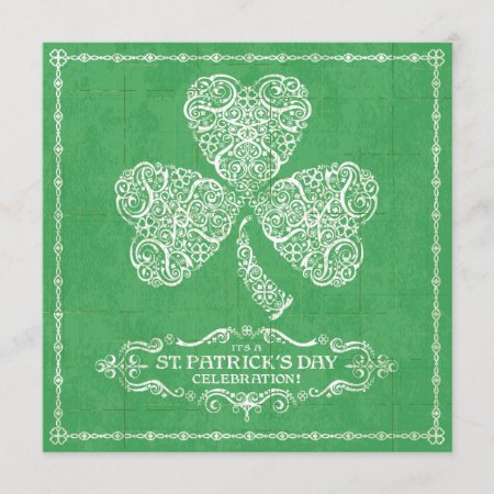 St. Patrick's Day Celebration Invitation
