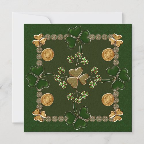 St. Patricks Day Celebration Custom Invitations