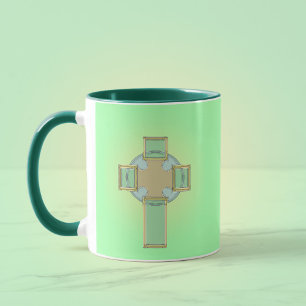 St. Patrick's Day Celtic Cross  Coffee Mug