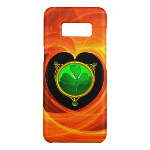 ST PATRICKS DAY CELTIC HEART WITH SHAMROCK Case_Mate SAMSUNG GALAXY S8 CASE
