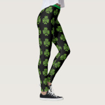 Saint Patrick's Plaid Printed Leggings – 2 Blondes Apparel