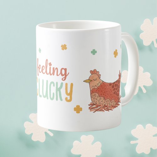 St Patricks Day Chickens Funny Coffee Mug