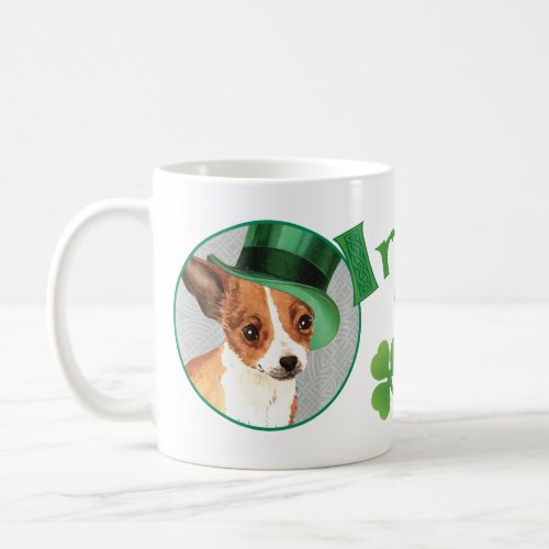 St Patricks Day Chihuahua Coffee Mug