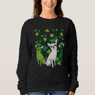 St Patricks Day Chihuahuas Dog Saint Paddys Men Wo Sweatshirt
