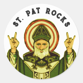St. Patrick's Day Classic Round Sticker