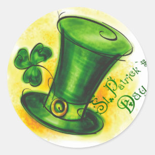 St. Patrick's Day Classic Round Sticker