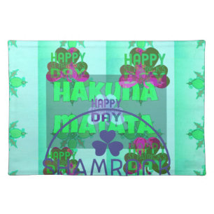 St. Patrick's day Cloth Placemat