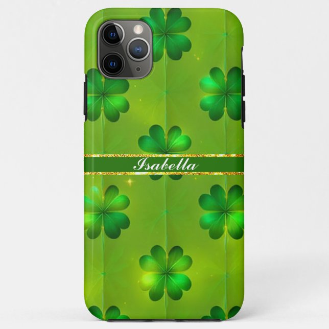 St Patrick's Day Clover 4 Lists Popular Collection Case-Mate iPhone Case (Back)