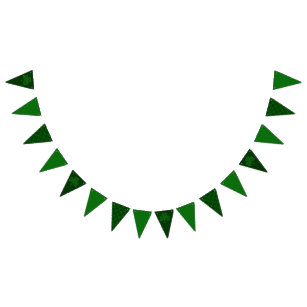 St. Patrick's Day Clover Bunting Flags