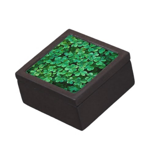 St Patricks Day Clover patch Gift Box