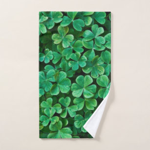 Green Buffalo Plaid Four Leaf Clover St Patricks Bath Towel by Noirty  Designs - Fine Art America