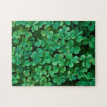 St. Patrick's Day Clover patch Jigsaw Puzzle<br><div class="desc"></div>
