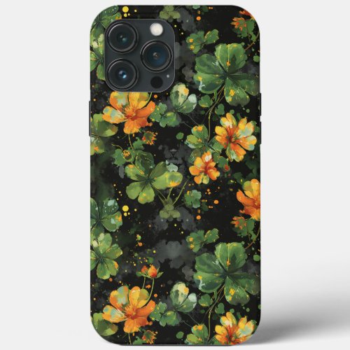 St Patricks Day Clover Phone Case