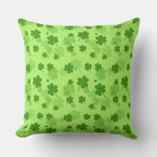 St. Patrick's Day Clover Pillow