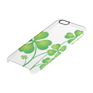 St. Patrick's Day Clover / Shamrocks + your ideas Clear iPhone 6/6S Case