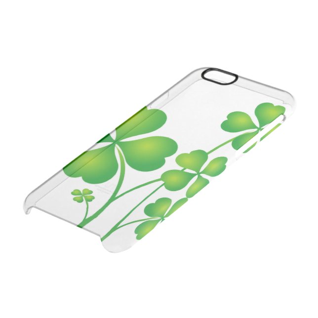 St. Patrick's Day Clover / Shamrocks + your ideas Uncommon iPhone Case (Bottom)
