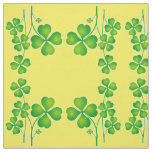 St. Patrick's Day Clover + your ideas Fabric