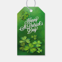 9~Vintage~St Patrick's Day~Fussy Cut~Linen Cardstock~Gift~Hang~Tags