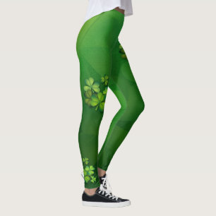 St Patrick's Day - Clovers/Shamrocks Leggings