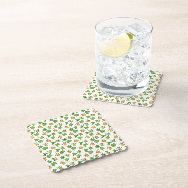 St. Patrick's Day Coasters (Insitu)