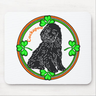 St. Patrick's Day Cockapoo Mouse Pad