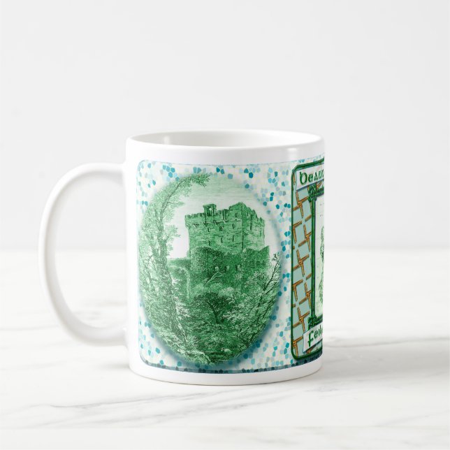 St. Patrick's Day Coffee Mug v. 3. (Left)
