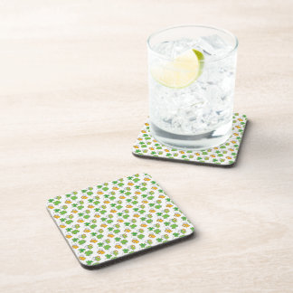 St. Patrick's Day Cork-Backed Coasters