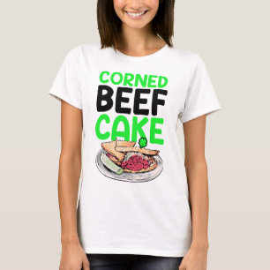 St. Patricks Day Corned Beef Cabbyge Lover Paddy D T-Shirt