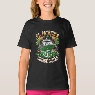 St Patrick's Day Cruise Squad 2025 Family Matching T-Shirt