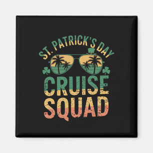 St Patrick's Day Cruise Squad Funny Family Matchin Magnet