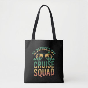 St Patrick's Day Cruise Squad Funny Family Matchin Tote Bag