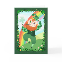 St. Patrick's Day Cute Leprechaun