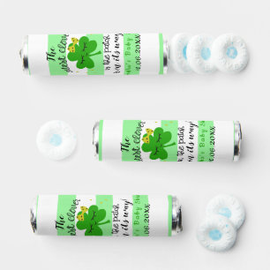 St Patrick's Day Cutest Clover Baby Shower Breath Savers® Mints