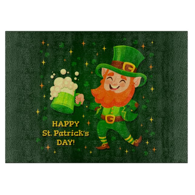 St. Patrick's Day Cutting Board (Front)