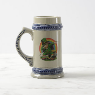 St Patricks Day Dabbing Leprechaun Dab Dance  Beer Stein