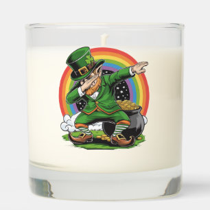 St Patricks Day Dabbing Leprechaun Dab Dance Scented Candle