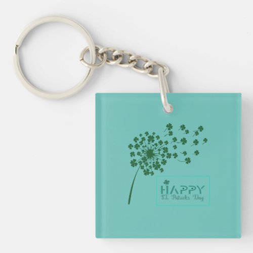 St Patricks Day Design  Keychain