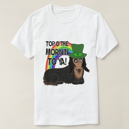 St Patricks Day Doxie Tees