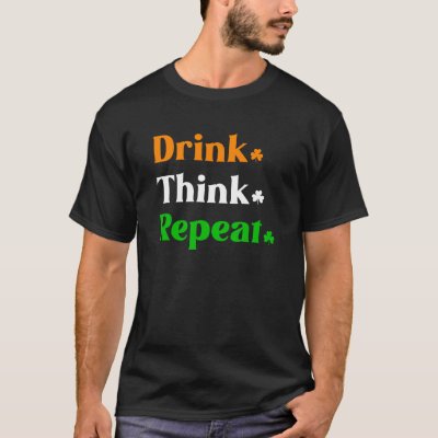 St Patricks Day Drinking Shamrock Beer Irish  1 T-Shirt