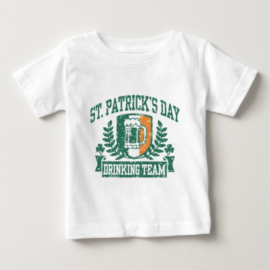 St. Patrick's Day Drinking Team Baby T-Shirt