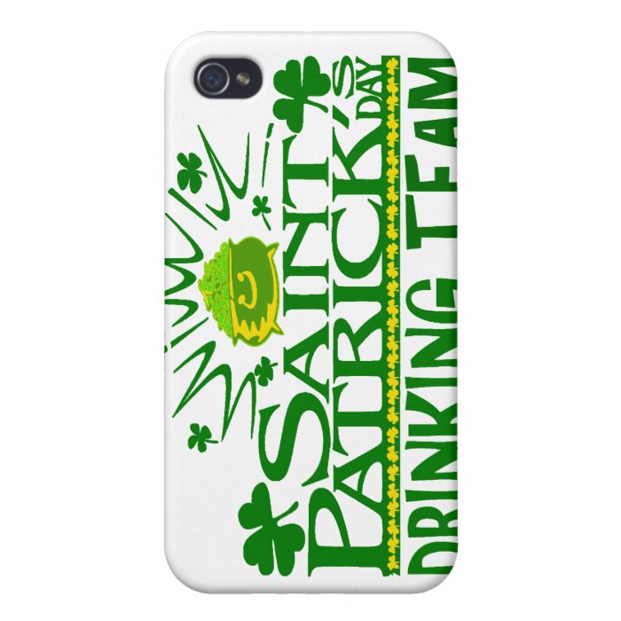 St Patricks Day Drinking Team. Irish Celebrations. Cases For iPhone 4