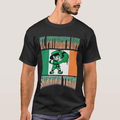 ST Patrick's Day Drinking Team  Leprechaun Irish M T-Shirt