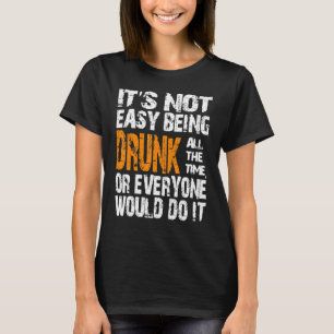 St Patrick's Day Drunk Lucky Bartender All Time Dr T-Shirt