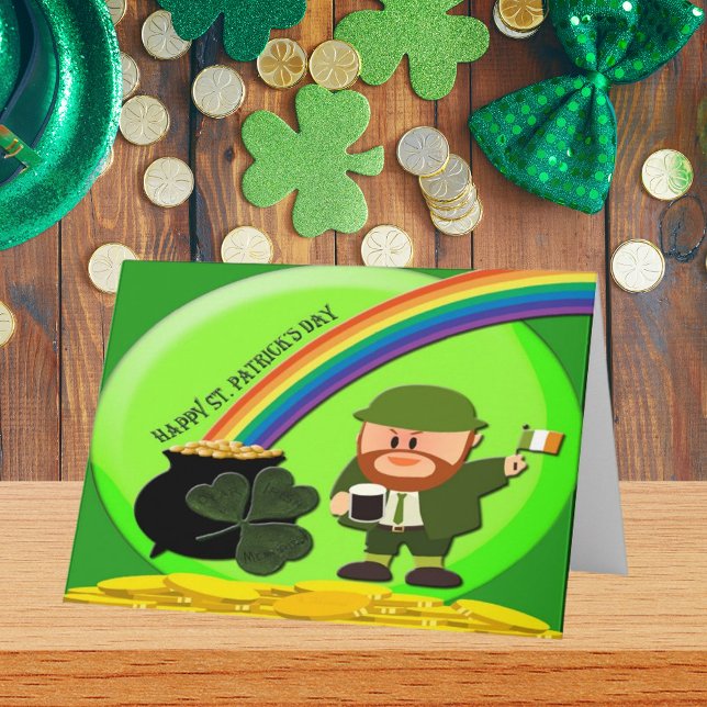 St. Patrick's Day End of Rainbow Card (St. Patrick's Day End of Rainbow Card)