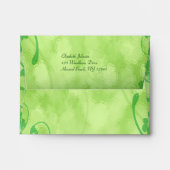 St. Patrick's Day Envelope for Reply Card (Back (Top Flap))