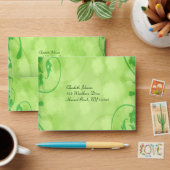 St. Patrick's Day Envelope for Reply Card (Desk)