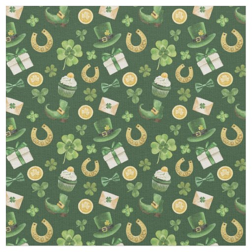 St Patricks Day Fabric
