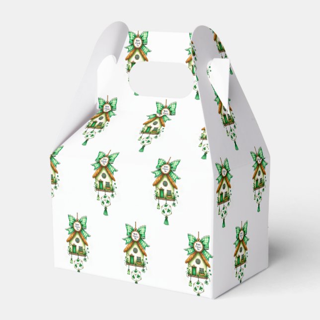  St. Patrick's Day Favor Boxes (Front Side)