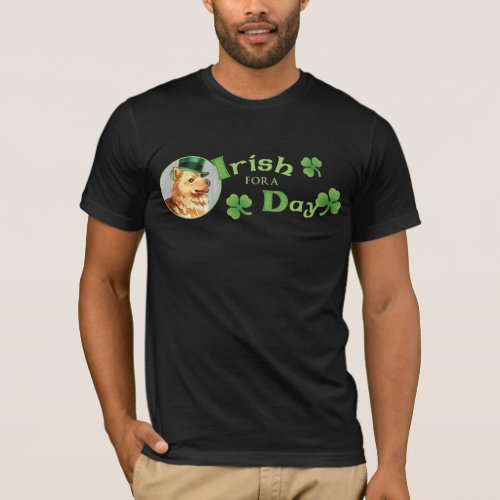 St Patricks Day Finnish Spitz T_Shirt